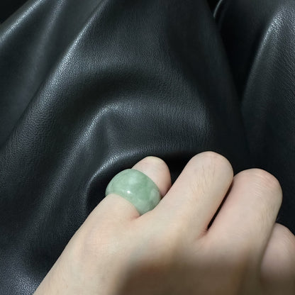 Jade tail ring